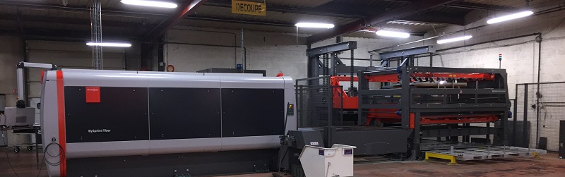 Macchina taglio Laser Bystronic con automatizzazione